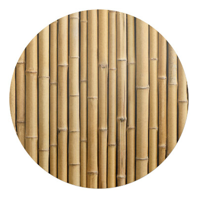 Podložka pod stoličku okrúhla Bambusový vzor