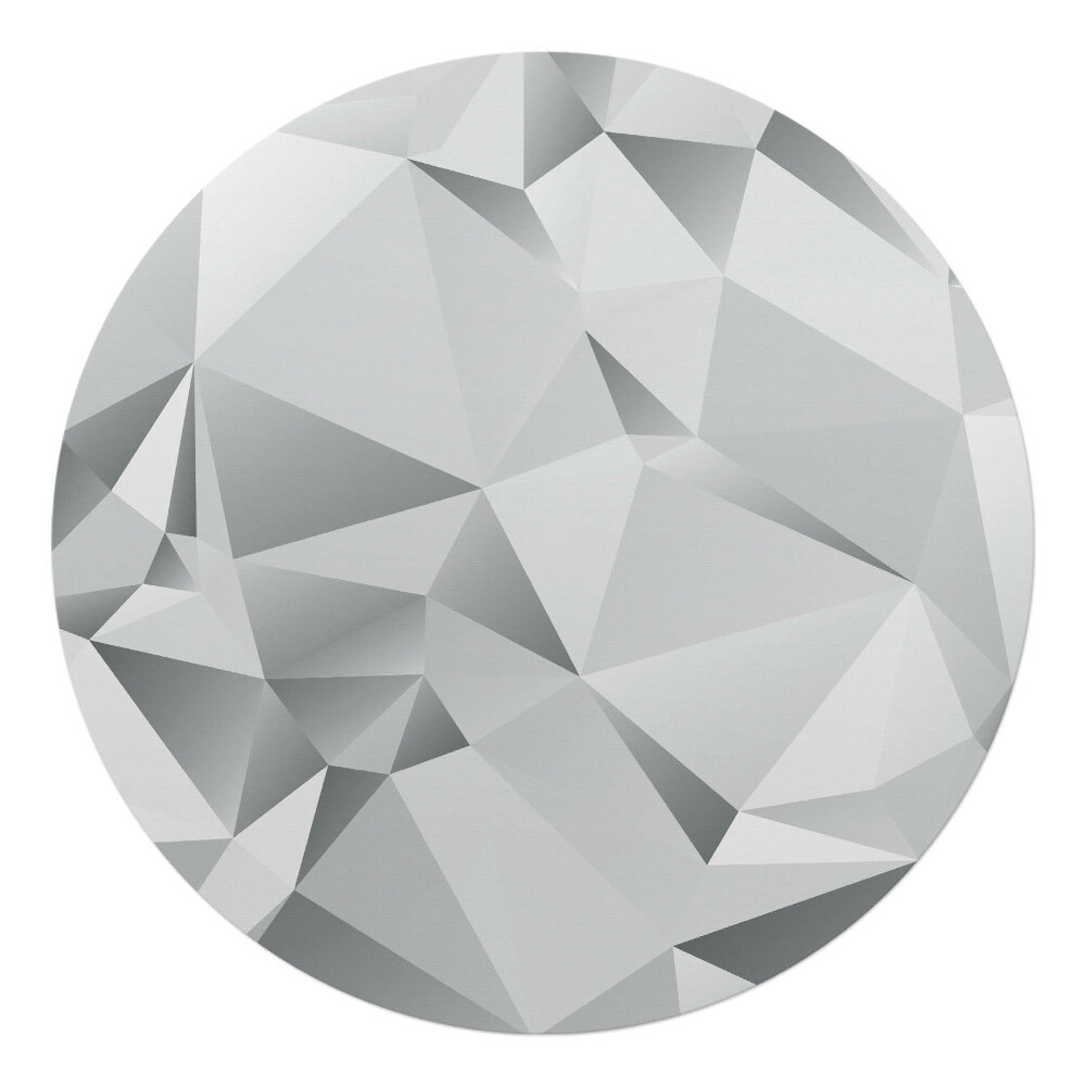 Podložka pod stoličku okrúhla Geometrická mozaika