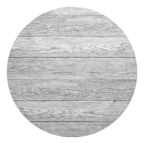 Podložka pod kolieskovú stoličku okrúhla Drevené dosky na pozadí