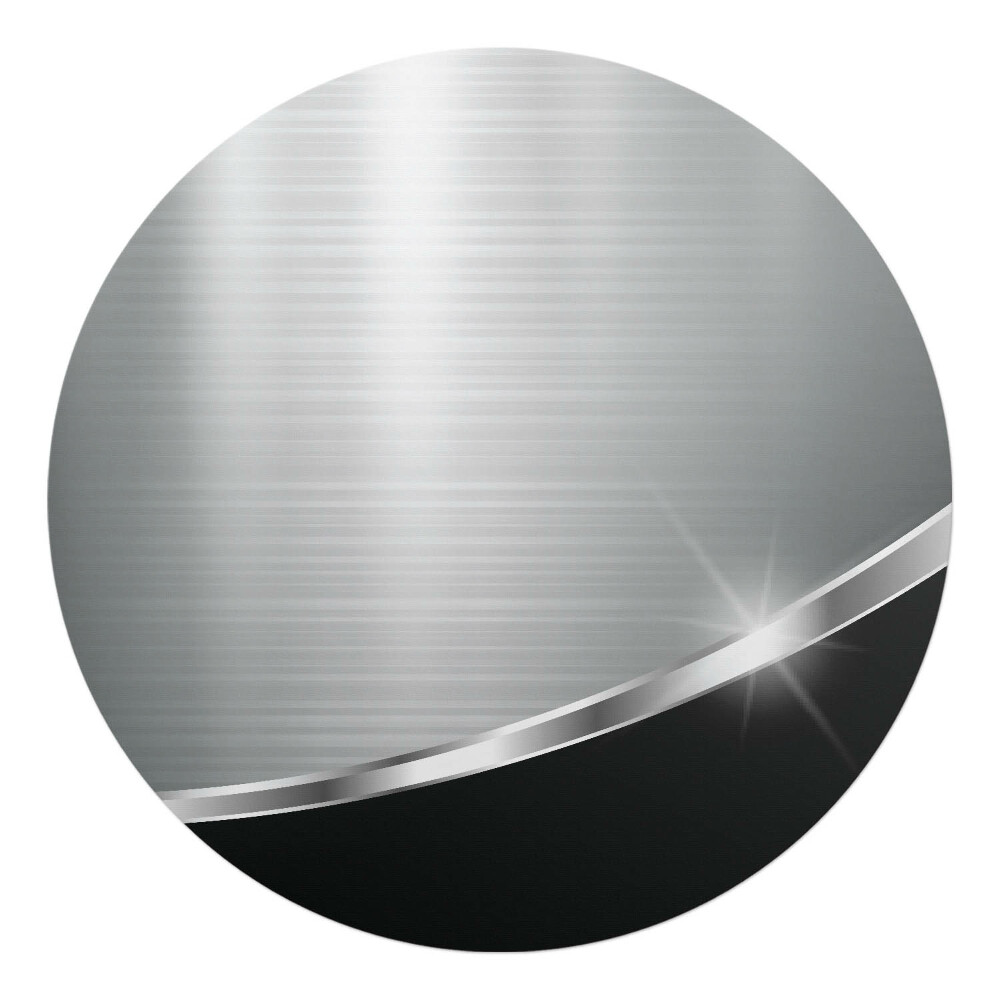 Podložka pod stoličku okrúhla Kovový povrch