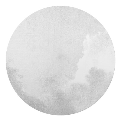 Podložka pod kolieskovú stoličku okrúhla Oblaky a textúra