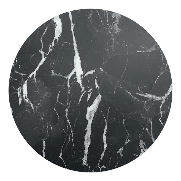 Podložka pod stoličku okrúhla Mramorové žily