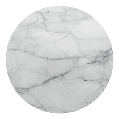 Podložka pod kolieskovú stoličku okrúhla Mramorová textúra
