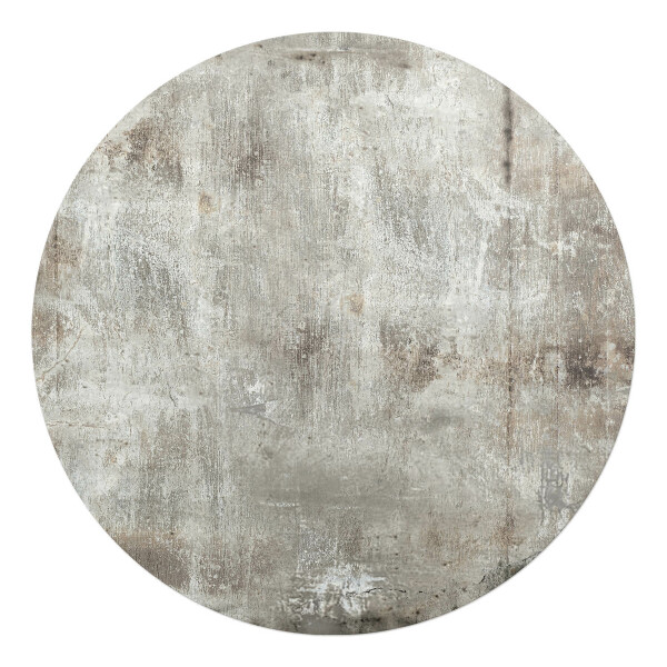Podložka pod stoličku okrúhla Surová textúra steny