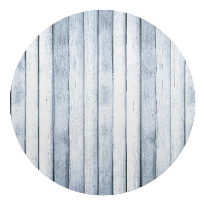 Podložka pod kolieskovú stoličku okrúhla Drevené dosky vertikálne