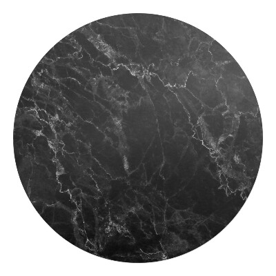 Podložka pod stoličku na kolieskach okrúhla Mramorové žily