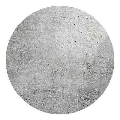 Podložka pod stoličku na kolieskach okrúhla Betónová textúra