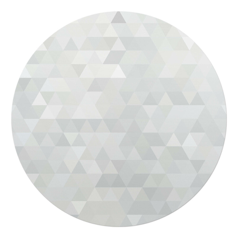 Podložka pod kolieskovú stoličku okrúhla Geometrický vzor