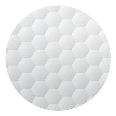 Podložka pod kolieskovú stoličku okrúhla Geometrický 3D vzor