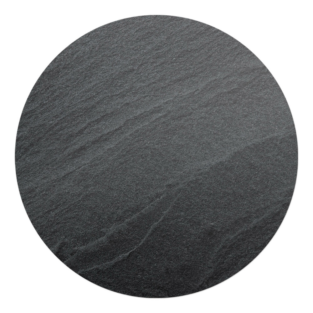Podložka pod stoličku okrúhla Skalnatá textúra