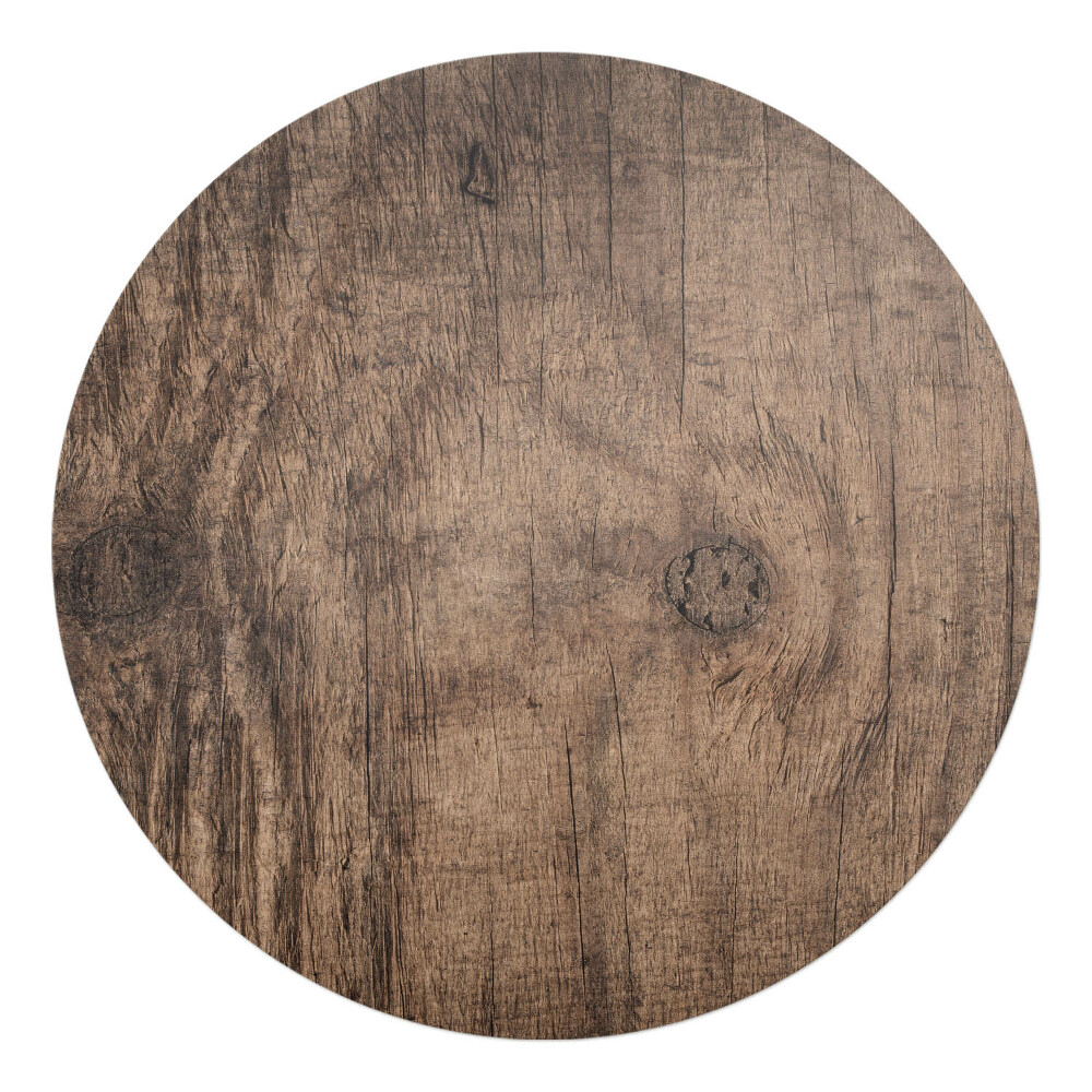 Podložka pod kolieskovú stoličku okrúhla Drevené zrno