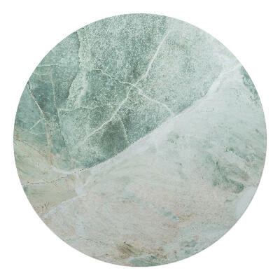 Podložka pod kolieskovú stoličku okrúhla Mramorový vzor prírody