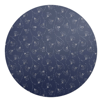 Podložka pod stoličku okrúhla Jemné ventilátory