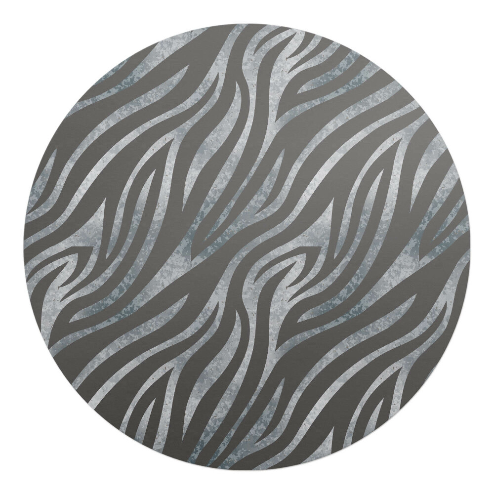Podložka pod kolieskovú stoličku okrúhla Abstraktné čiary