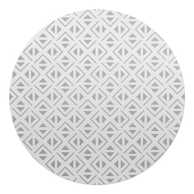 Podložka pod kolieskovú stoličku okrúhla Geometrický vzor