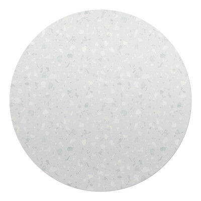 Podložka pod kolieskovú stoličku okrúhla Terazzo pastel