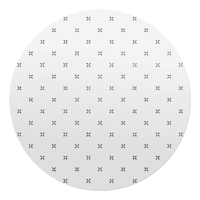 Podložka pod stoličku okrúhla Kockované bodky