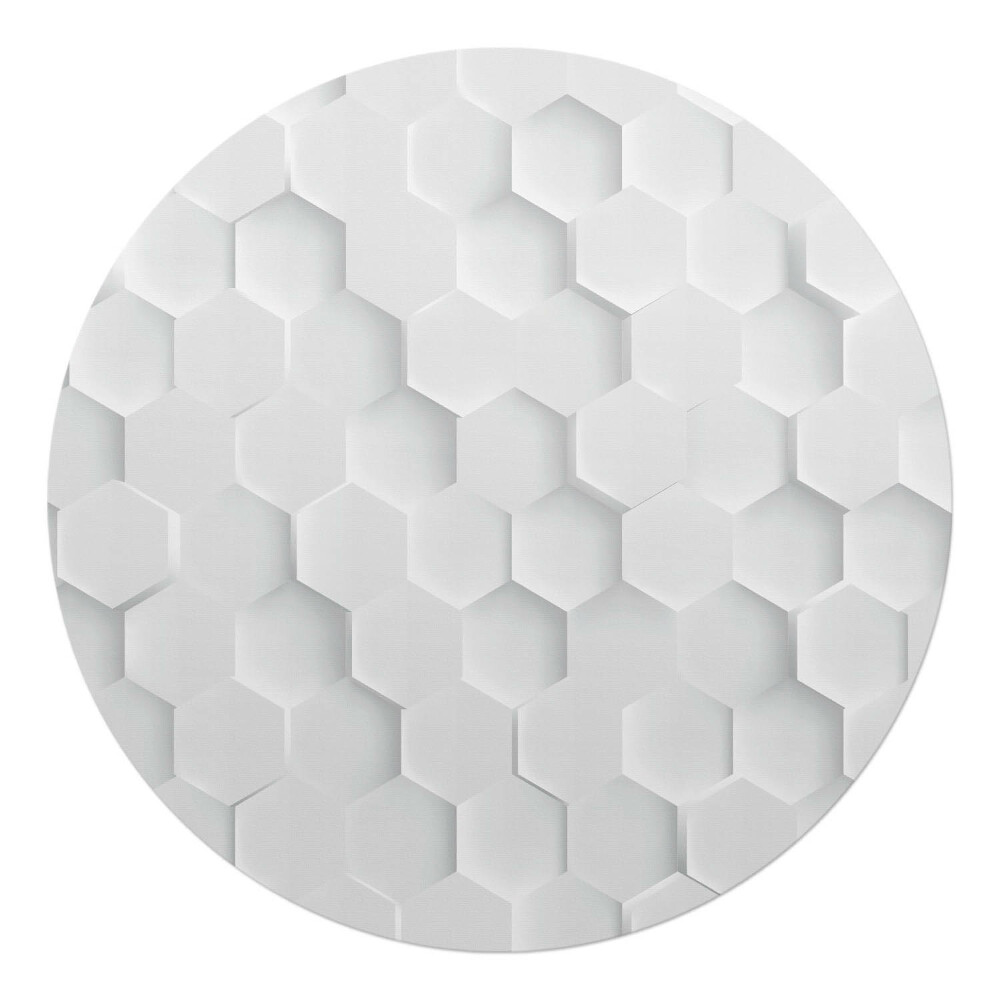 Podložka pod kolieskovú stoličku okrúhla 3D plást