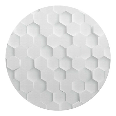 Podložka pod kolieskovú stoličku okrúhla 3D plást