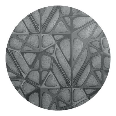 Podložka pod kolieskovú stoličku okrúhla Organická sieťovina