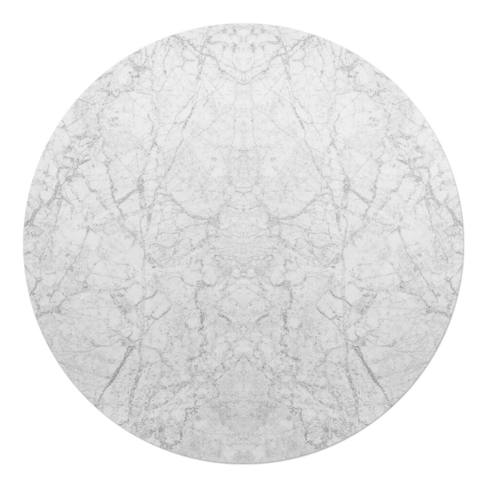 Podložka pod stoličku okrúhla Mramorové vzory