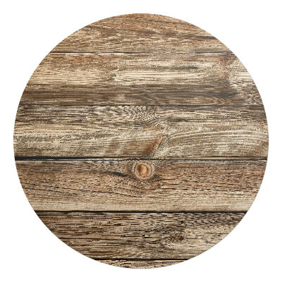 Podložka pod stoličku na kolieskach okrúhla Drevené dosky