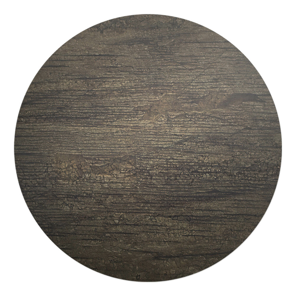 Podložka pod stoličku okrúhla Drevená textúra