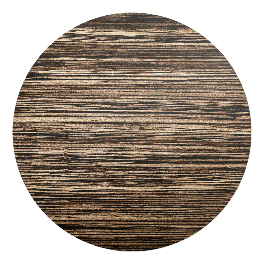 Podložka pod stoličku na kolieskach okrúhla Drevené zrno