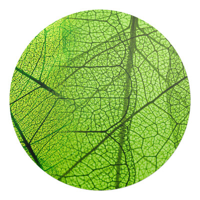 Podložka pod kolieskovú stoličku okrúhla Detail listu