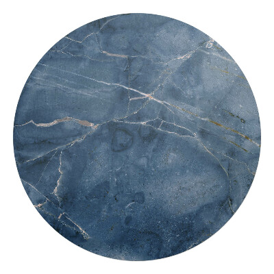 Podložka pod kolieskovú stoličku okrúhla Mramorové žily