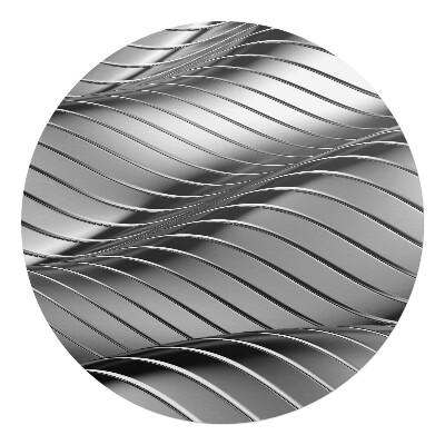 Podložka pod kolieskovú stoličku okrúhla 3D vlnovky