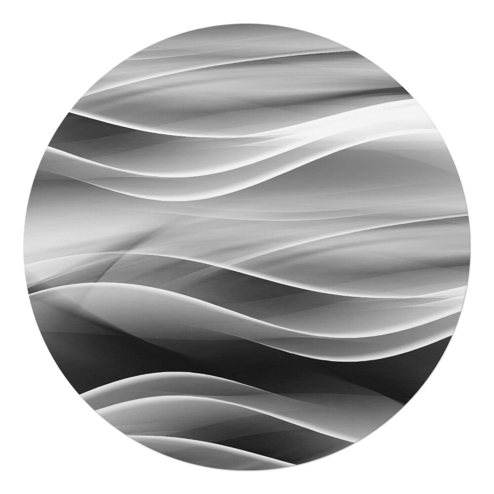 Podložka pod stoličku okrúhla Jemné vlny