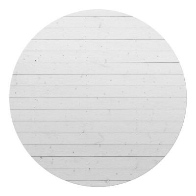 Podložka pod kolieskovú stoličku okrúhla Drevené dosky