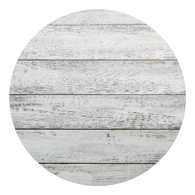 Podložka pod stoličku okrúhla Retro drevené dosky