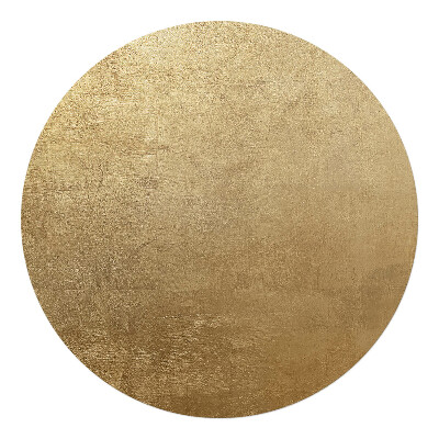 Podložka pod stoličku na kolieskach okrúhla Kovová textúra