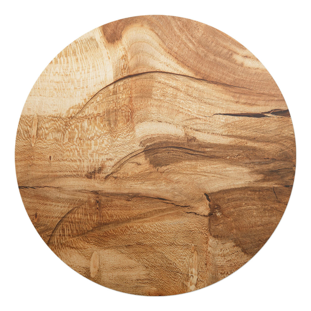 Podložka pod kolieskovú stoličku okrúhla Drevené zrno