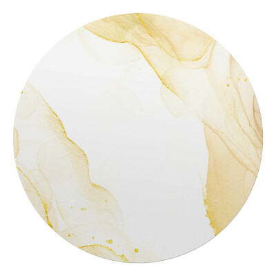 Podložka pod kolieskovú stoličku okrúhla Éterické tekuté vlny