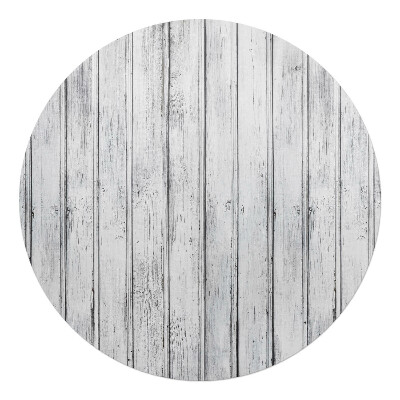 Podložka pod kolieskovú stoličku okrúhla Staré drevené dosky
