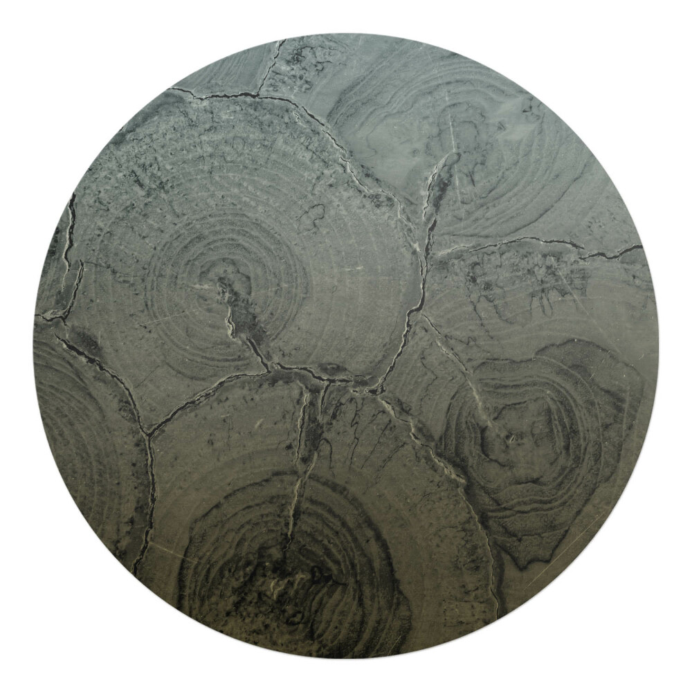 Podložka pod stoličku na kolieskach okrúhla Štruktúra dreva