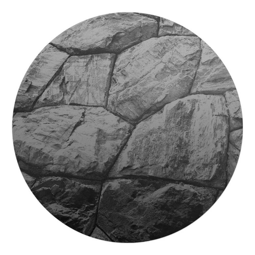 Podložka pod stoličku okrúhla Kamenný múr