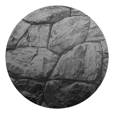 Podložka pod stoličku okrúhla Kamenný múr