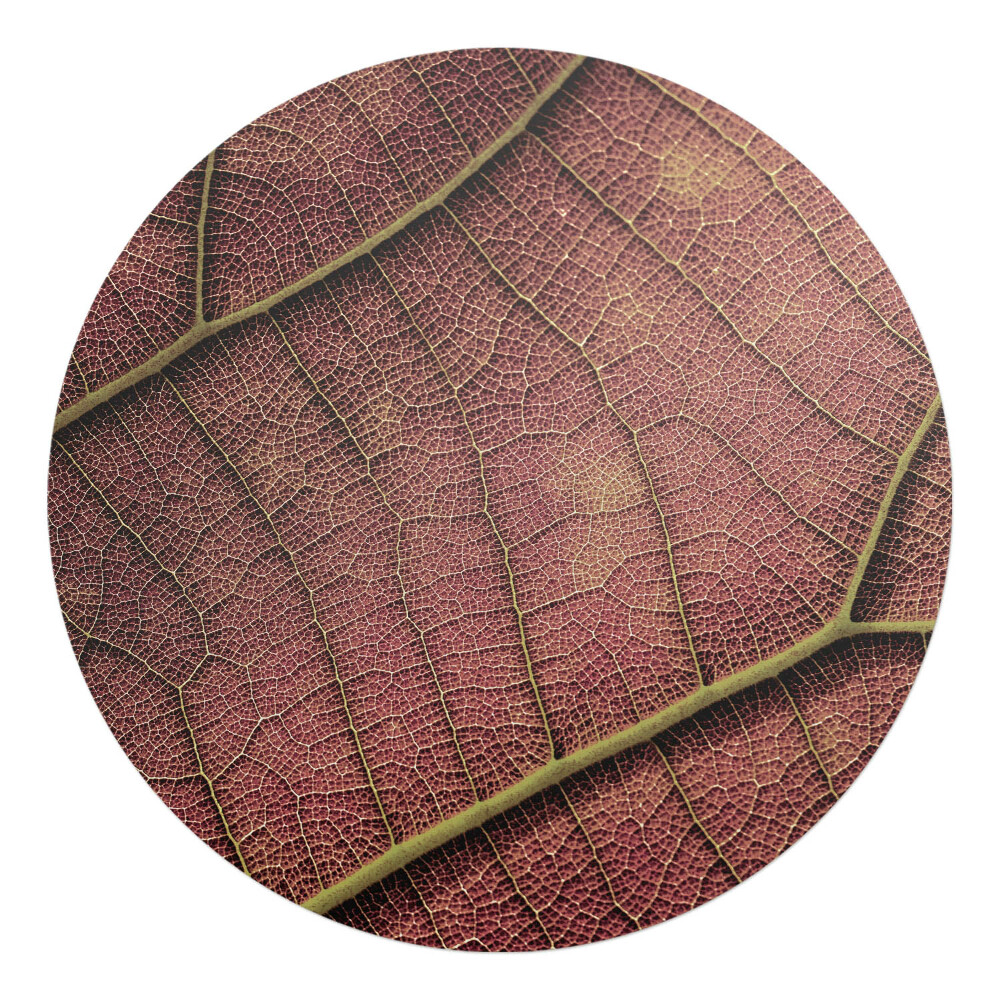 Podložka pod kolieskovú stoličku okrúhla Štruktúra listu