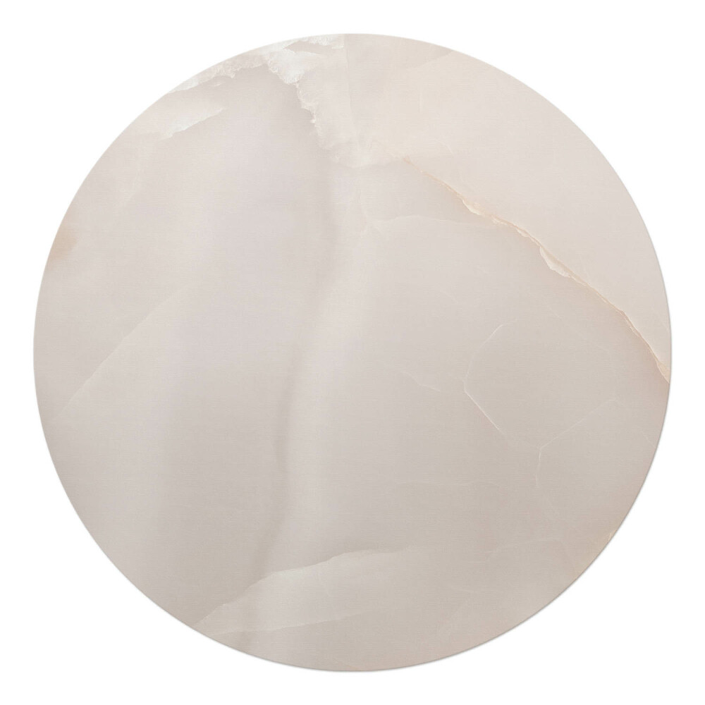 Podložka pod kolieskovú stoličku okrúhla Mramorové žily