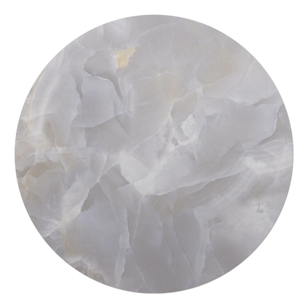 Podložka pod kolieskovú stoličku okrúhla Mramorové vlny