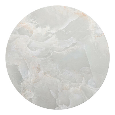 Podložka pod stoličku na kolieskach okrúhla Mramorová textúra