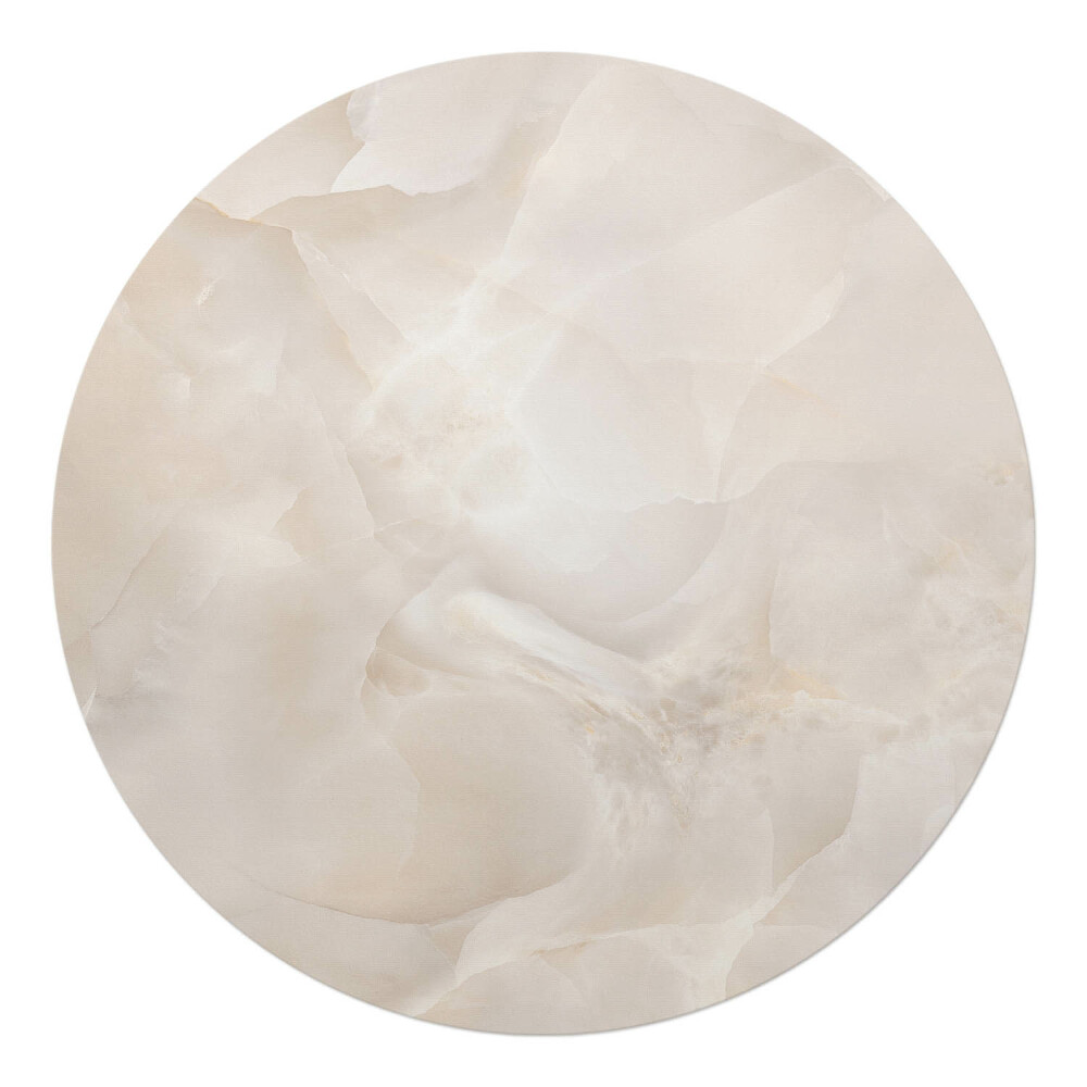 Podložka pod stoličku okrúhla Jasné kamenné vlny