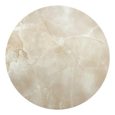 Podložka pod kolieskovú stoličku okrúhla Mramorová textúra