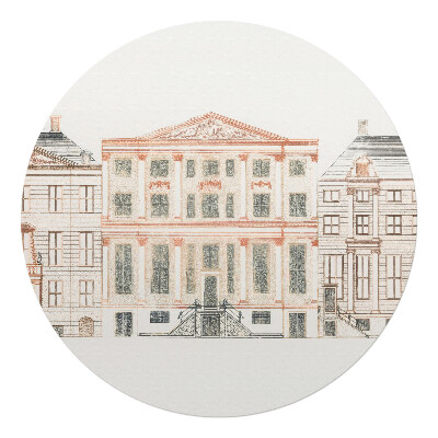 Podložka pod kolieskovú stoličku okrúhla Kreslenie činžiakov