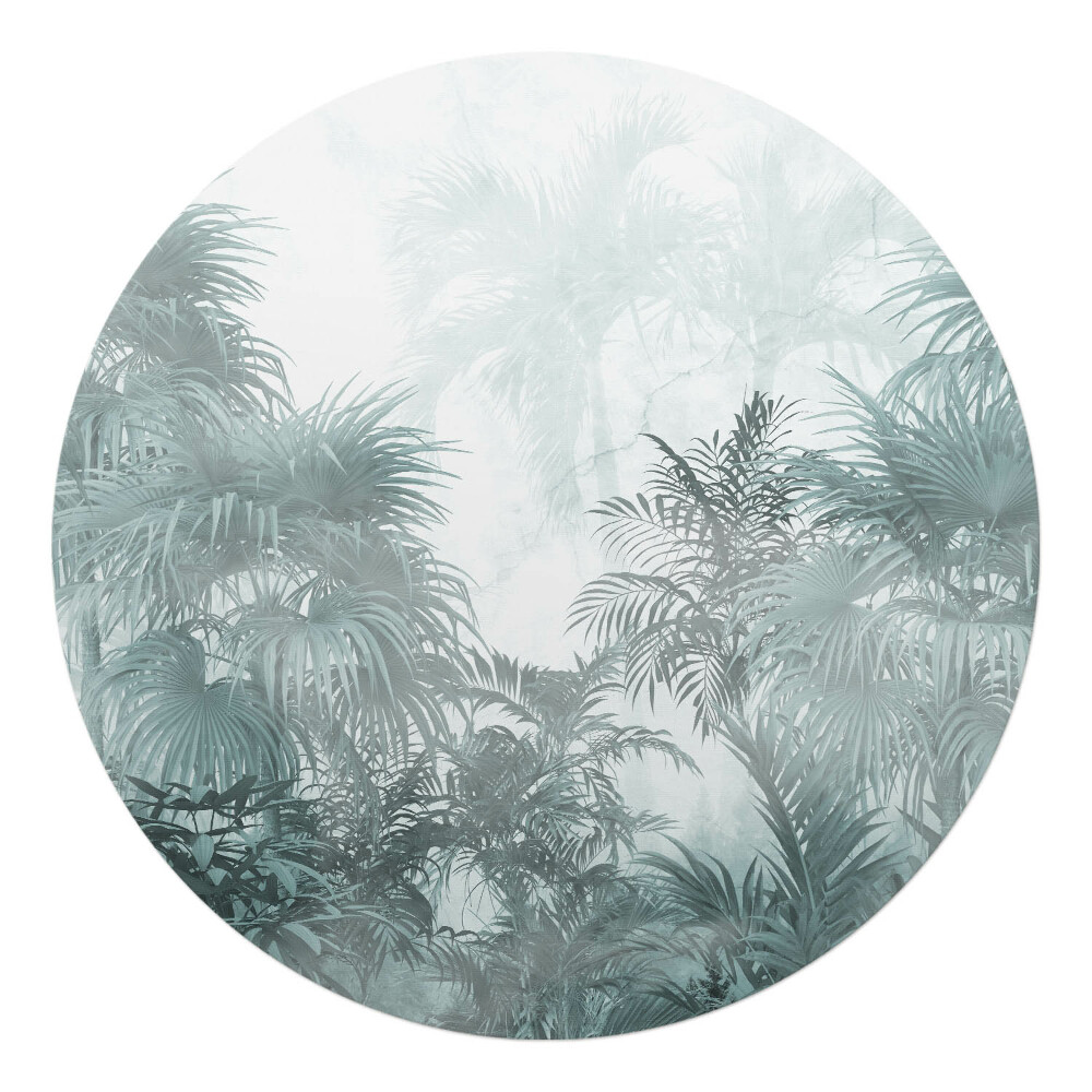 Podložka pod kolieskovú stoličku okrúhla Tropická hmla