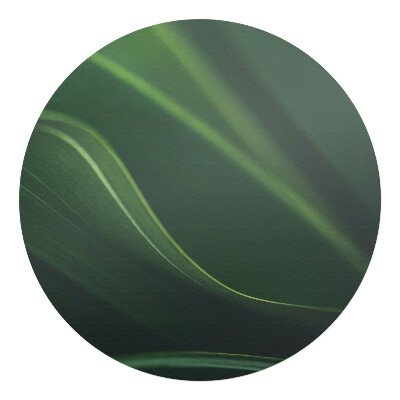 Podložka pod kolieskovú stoličku okrúhla Detail listov